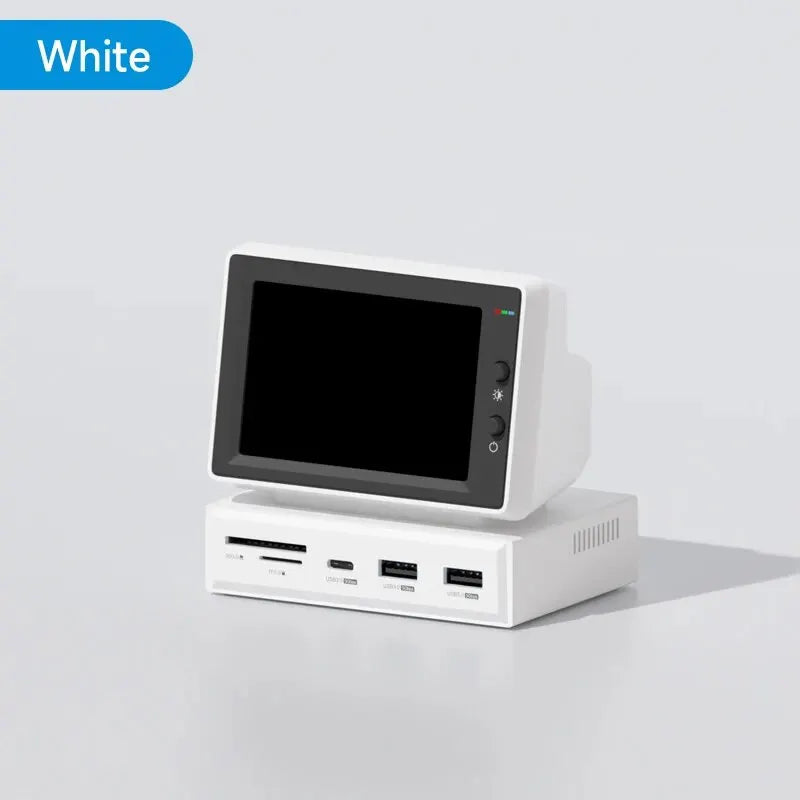 🖥 3.5" IPS Mini Monitor ⚙️ with USB-C Hub – AIDA64 Sub Display for PC & Mac 💡