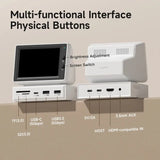 🖥 3.5" IPS Mini Monitor ⚙️ with USB-C Hub – AIDA64 Sub Display for PC & Mac 💡